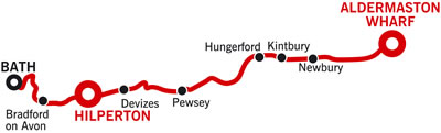 Aldermaston to Bath and Return