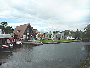 Alvechurch Marina in Worcestershire.
