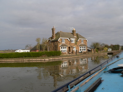 A house on the canal