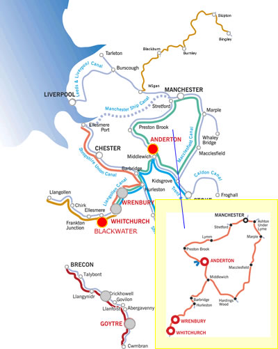 The Cheshire ring canal bt holiday route