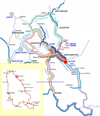 The Grand Ring Canal Boat Holiday Route