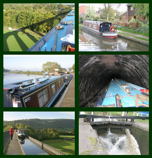 Canal Boating Images Taken From Our Various Locations.