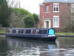 Cruising the Worcester & Birmingham Canal.