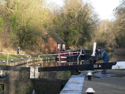 Opening a lock
