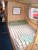 The single beds on the 6 berth being used as a double